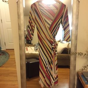 BCBG maxazria wrap dress